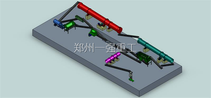 年產一萬噸有機肥生產線